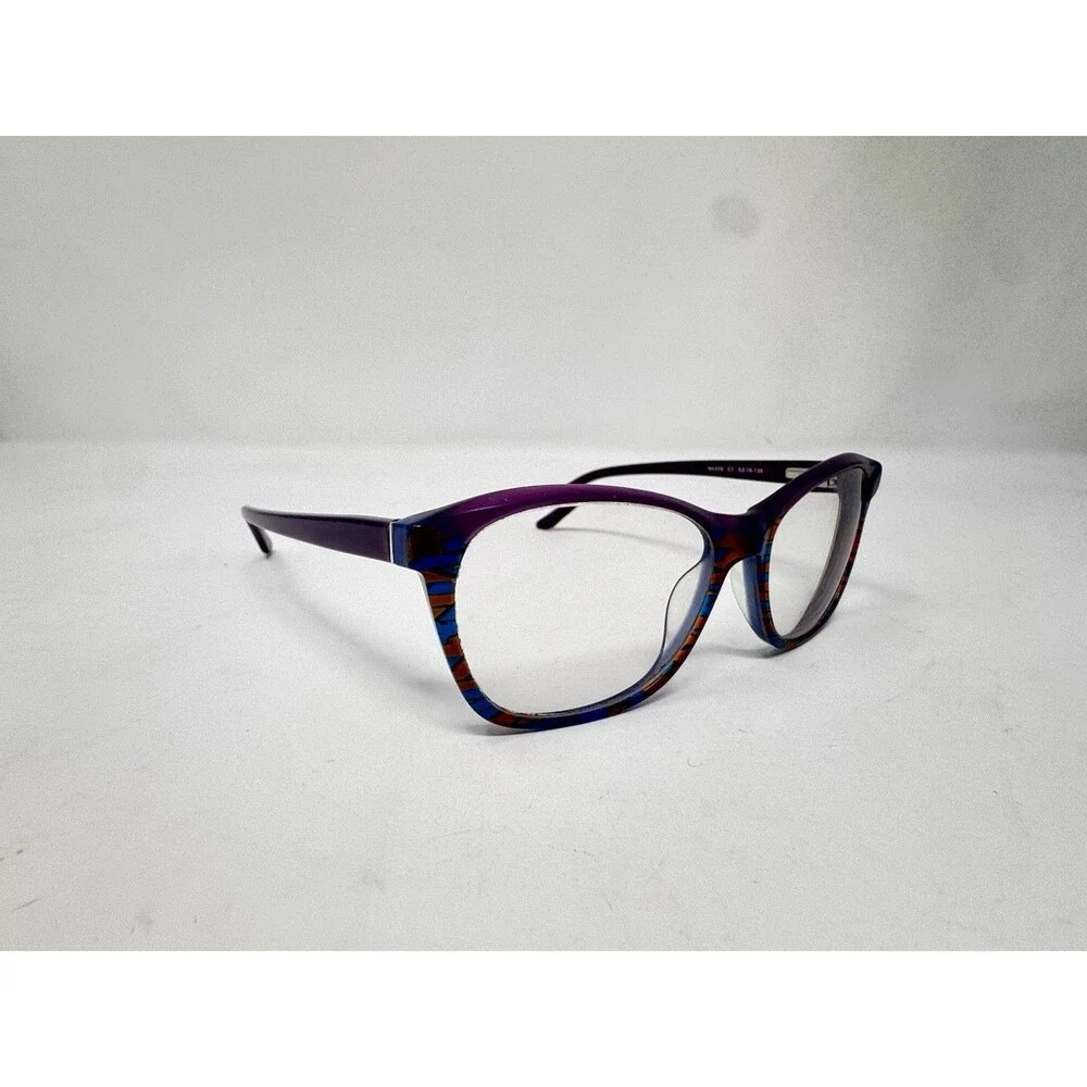 Scott Harris SH-570 Eyeglass Frames Only 53-16-135 Purple C1 Authentic